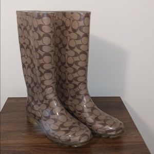 Coach Rainboots
